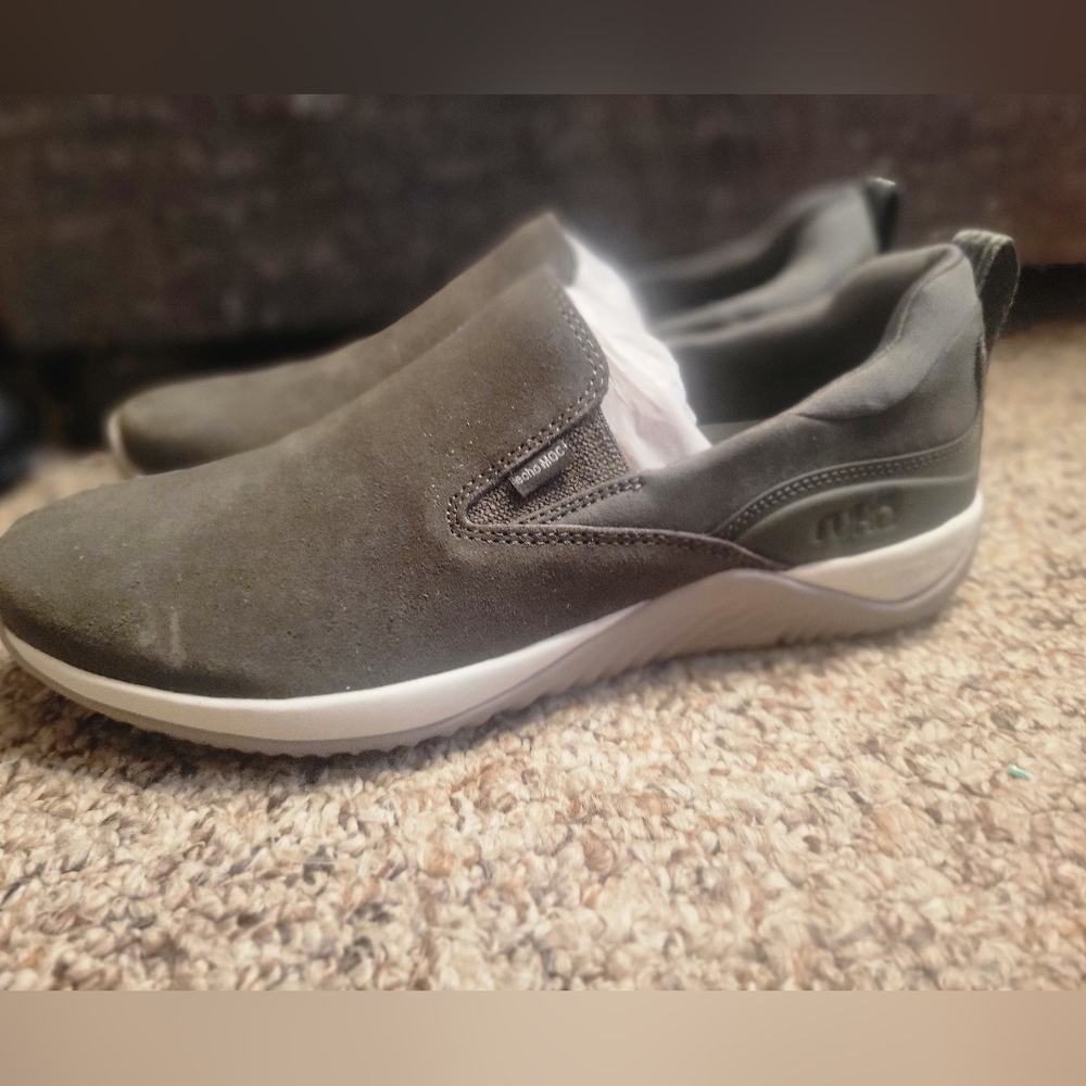 Ryka NEW Gray Slip On Active‎ Shoes  Size 10